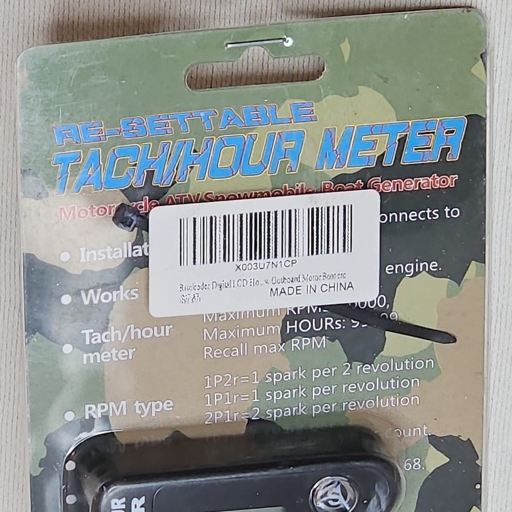 Digital Tach/Hour Meter - Picture 5 of 11
